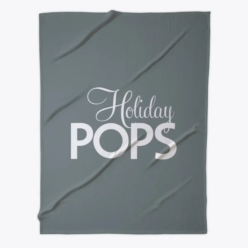 Holiday Pops Fleece Blanket